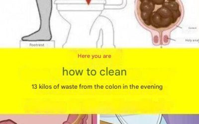 Find out how to eliminate 15 kilograms of waste from your colon in just one night.