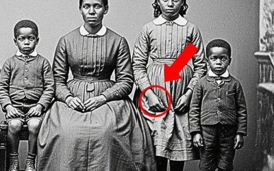 It was a simple family photograph from 1872, but look closely at the sister’s hands.
