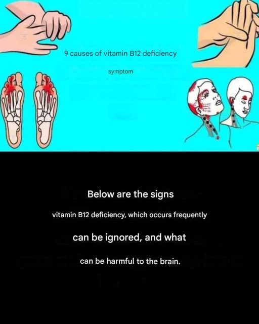 Vitamin B12: symptoms that should alert you
