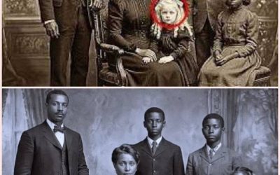 This 1897 family portrait hides a mystery that no one has been able to solve until now.