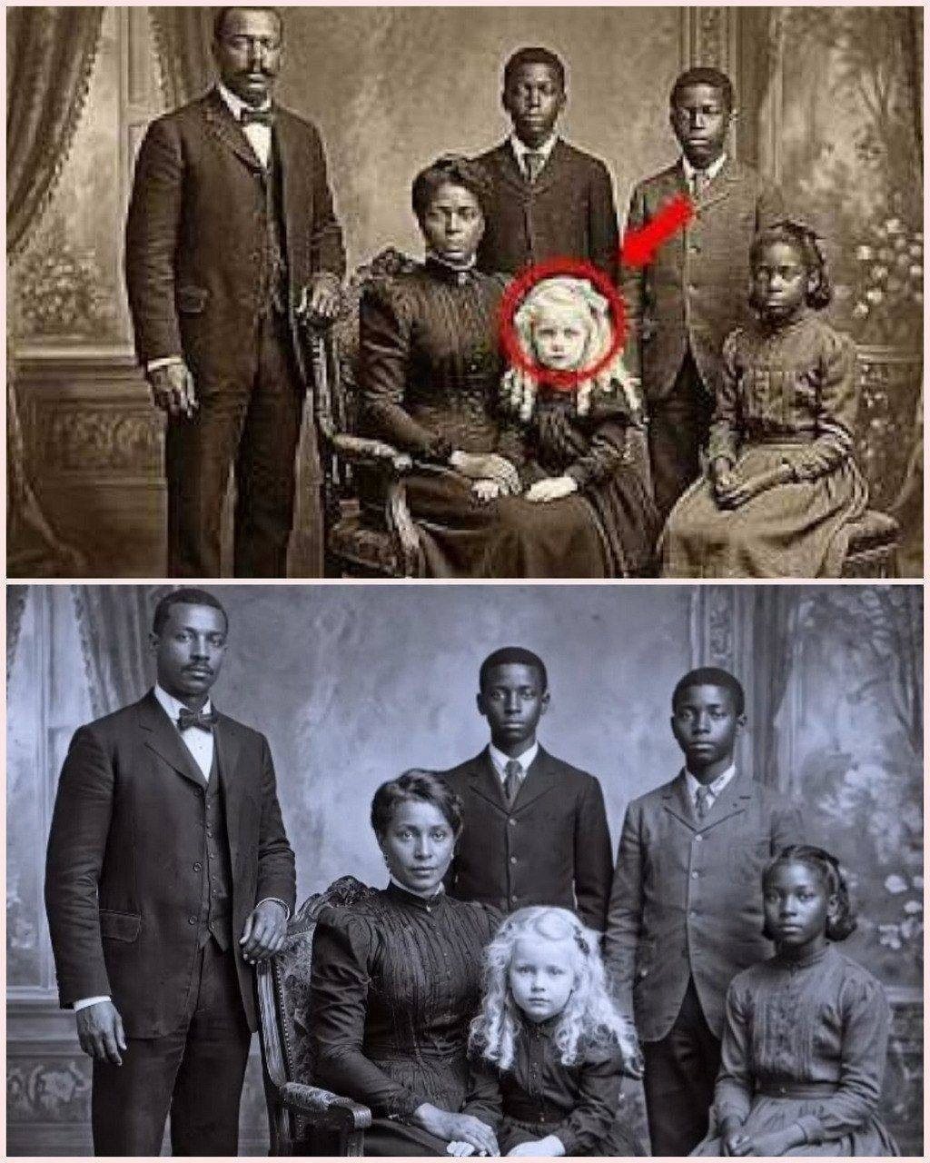 This 1897 family portrait hides a mystery that no one has been able to solve until now.