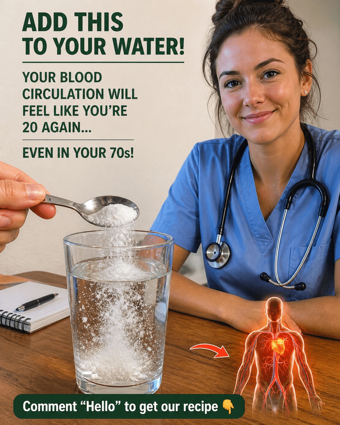 Older Adults: A Simple Daily Magnesium Water Habit to Support Better Circulation