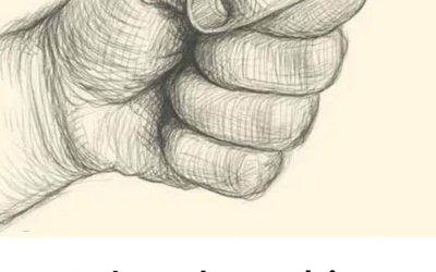 What does this gesture mean, where the thumb is trapped between the fingers?