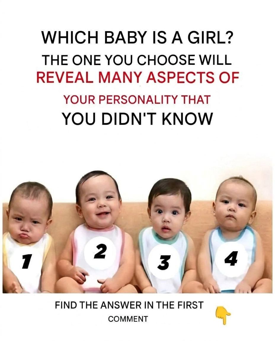 Which Baby Is a Girl? A Fun Personality Test That’s Taking the Internet by Storm