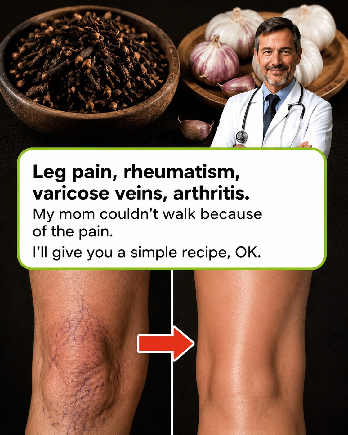 Can’t Walk Without Leg Pain? Try This 2-Ingredient Pantry Oil Tonight
