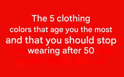 5 colors to avoid after 50: they can dull your glow