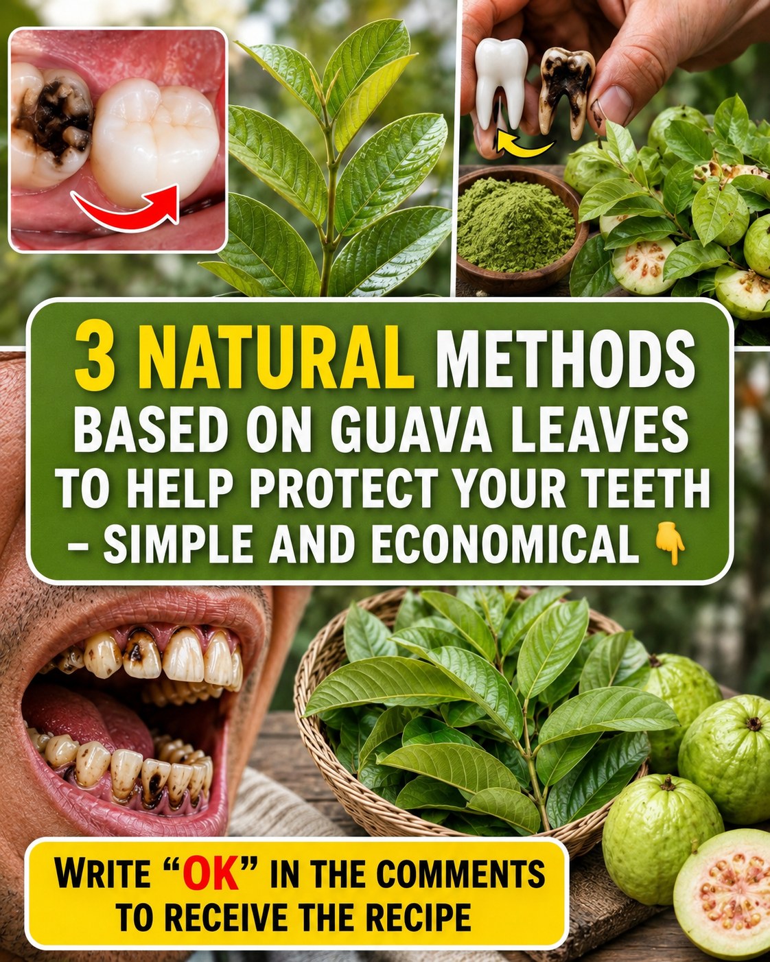 Top 3 Ways Guava Leaves Attack Tooth Decay Before It Spreads