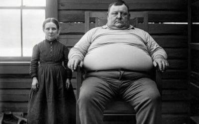 The woman was 1.2 meters tall, the man weighed 227 kg: Their 12 deformed babies shocked science (1897)