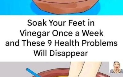 Soak Your Feet in Vinegar Once a Week and Watch These 9 Health Problems Disappear