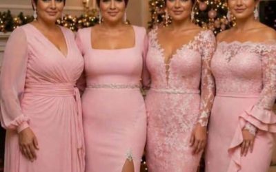 What would be the most elegant dress for this lady…?