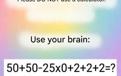 Use your brain: can you solve this classic math puzzle?
