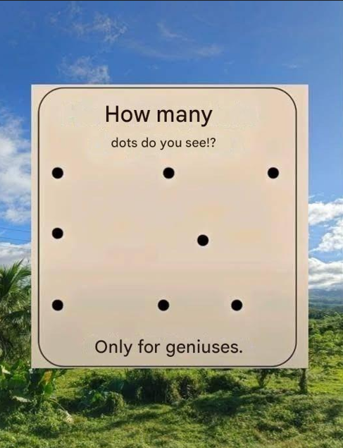 Search results for: Test your visual acuity – How many dots can you see!