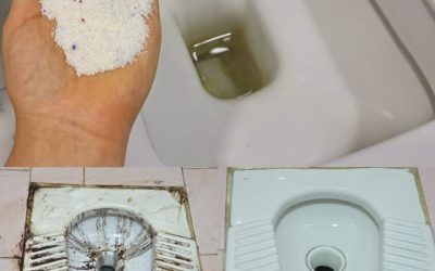 Toilet cleaning: Since I discovered this method, they are always white and shiny! I don’t use chemicals anymore!