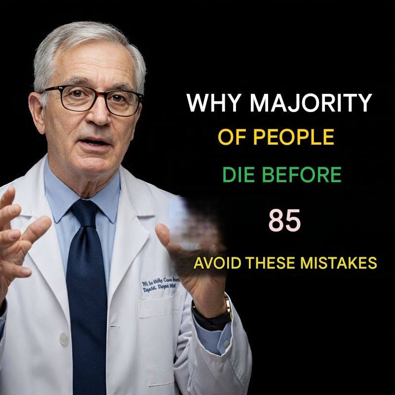 Why many people do not exceed 85 years of age and what habits should be reviewed after 60.