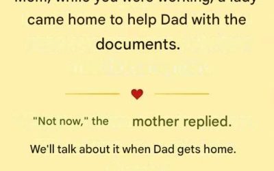 Joke of the moment: A little girl talking to her mother