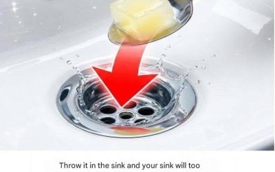 Pour it into the sink and the drain will never clog again!
