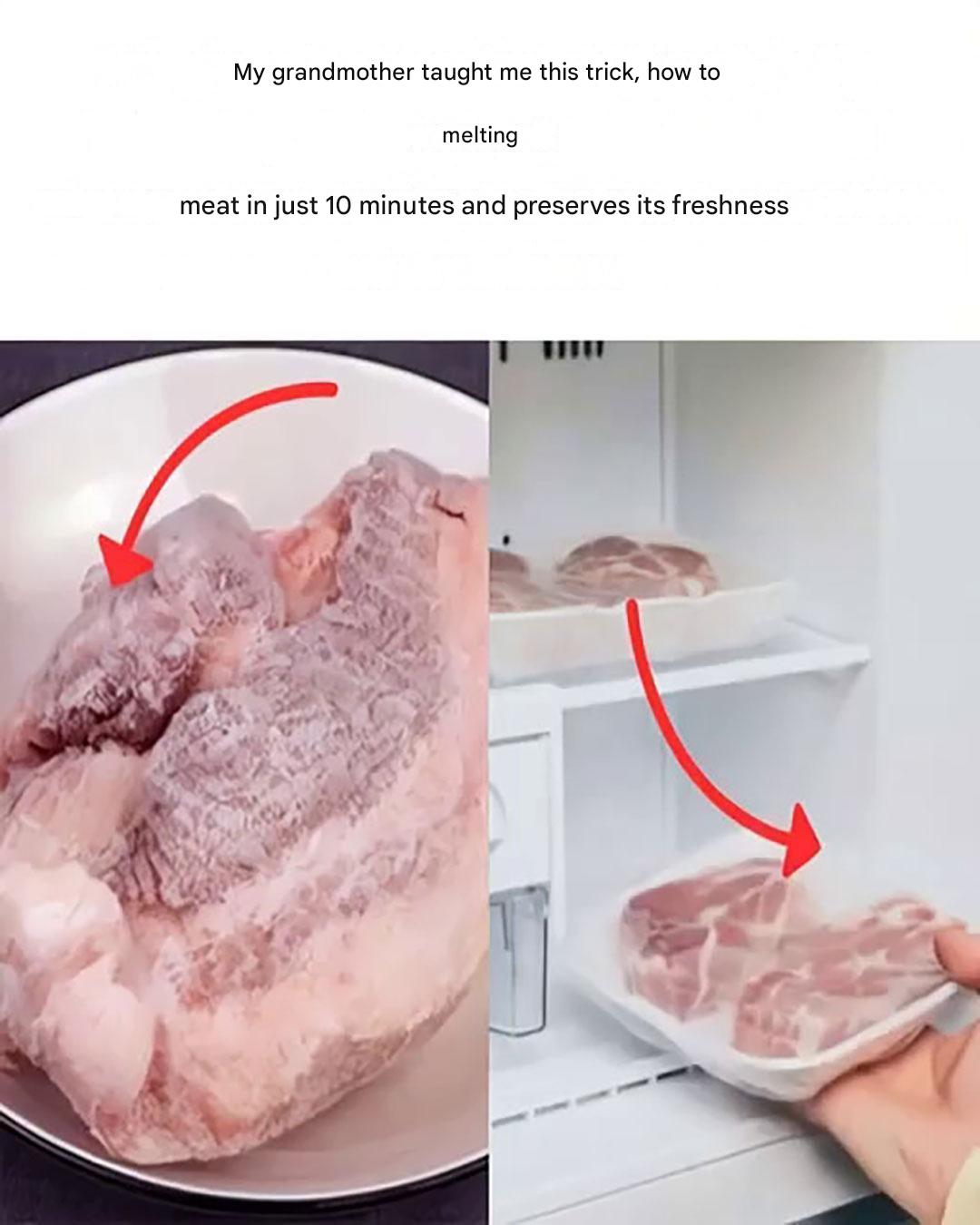 3 quick tips for defrosting meat perfectly in record time
