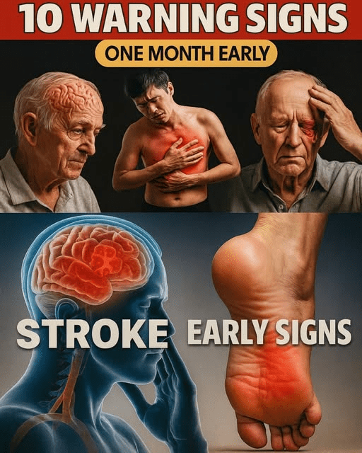 10 Warning Signs of Stroke One Month Before