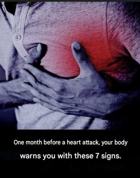 Heart attack: these 7 silent warnings your body sends you up to a month in advance