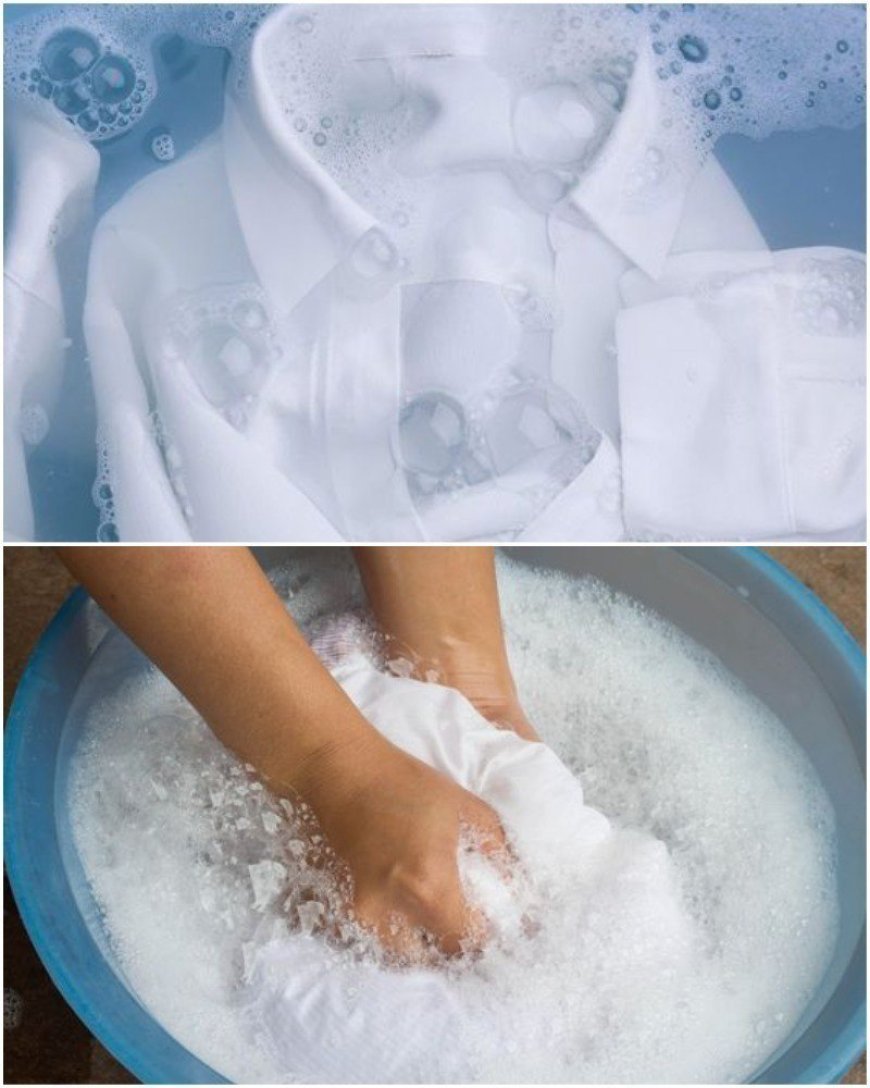 How I turned yellowish clothes into snow-white without touching them! My husband says I’m the “Snow Queen”! Discover my secret to perfectly clean underwear