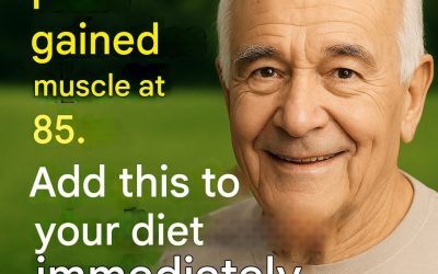 How I Gained Muscle After 60 With 7 Foods That Strengthen Older Adults.