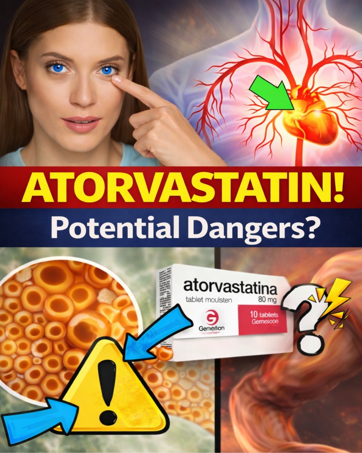 15 Hidden Atorvastatin Side Effects Your Doctor Might Never Mention (And What You Can Do Today)